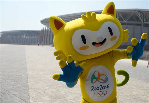 Mascot representing the rio olympics